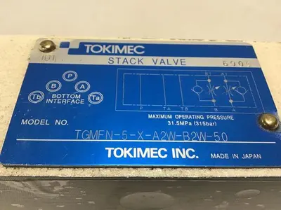 USED TOKIMEC TGMFN-5-X-A2W-B2W-50