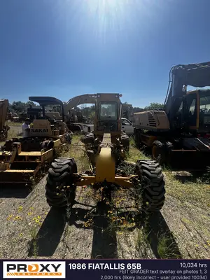 Used 1986 FIATALLIS 65B Motor Graders North Carolina US | Proxy Equipment #1388865