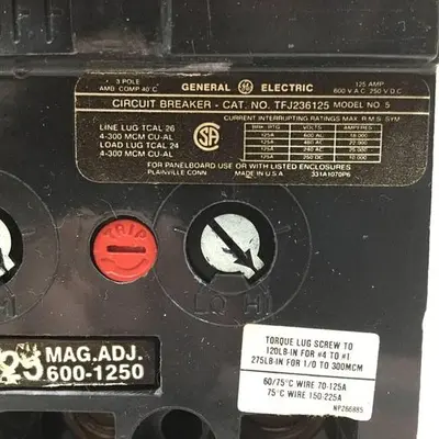 USED GENERAL ELECTRIC / GE TFJ236125