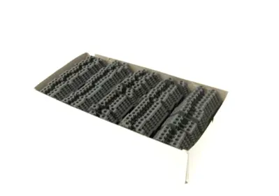 BOX OF 96 NEW WIELAND WK2.5/U TERMINAL BLOCKS 57.503.0053.0 WK25U