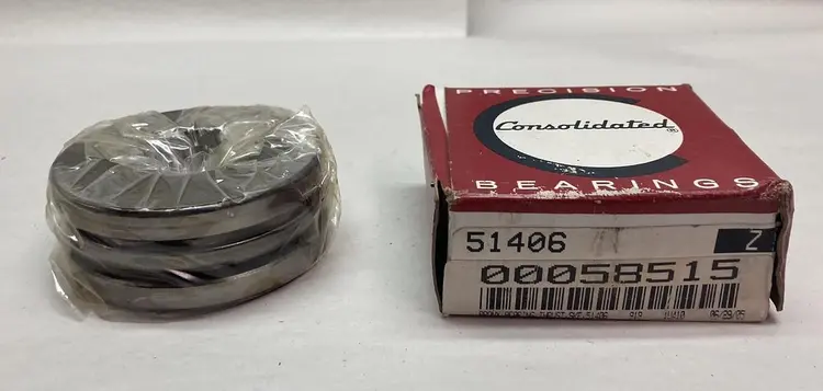 New | in-Stock CONSOLIDATED 51406 Bearings | Surplus Asset Holdings #1198602