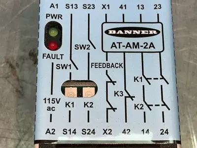 New | in-Stock BANNER ENGINEERING ATAM2A Relays & Switches Ohio US | HGR 24 #1419700