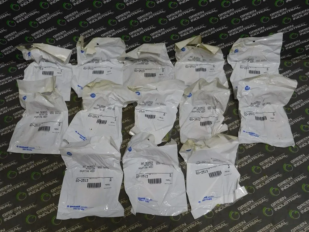 Lot of 13 Allen Bradley 60-2513 360° Rotation Mounting Assemblies Series A New
