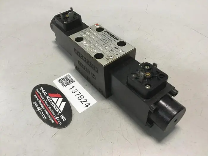 Used HYDROLUX K-WE43P06C03PC0BN/P15 Valves/Fittings Michigan US | Ideal Machinery #589788