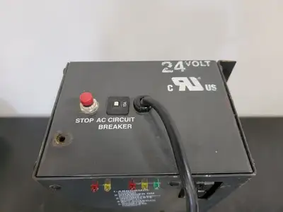 24 VDC Forklift Battery Charger, 25 DC Amps, 120 VAC
