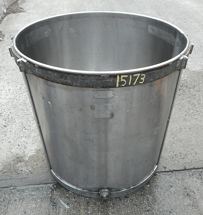 Used BATCH TANK 100 GALLON Stainless Steel Tanks New Jersey US | Champion Trading Corporation #424590