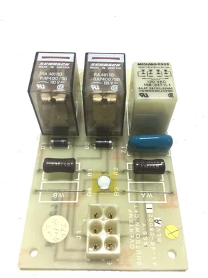 Cyberex 41-98-26002 Overtemp Shutdown Circuit Card Assembly