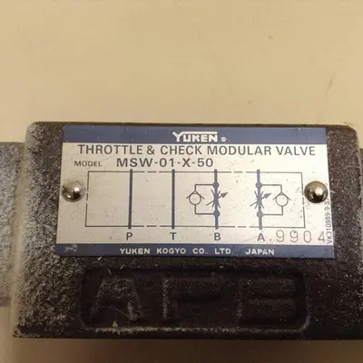 USED YUKEN MSW-01-X-50
