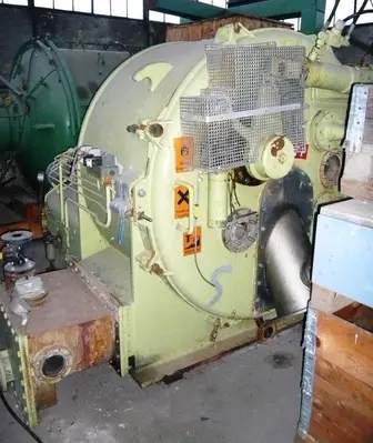 Krauss-Maffei HZ 125 peeler centrifuge, Titanium.