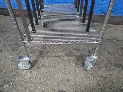 Uline 2 @ 23" X 35" Metal Cart