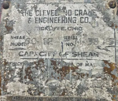 USED STEELWELD 6C-12