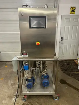 Titanium Cross-Flow Filter - Automated Beverage Filtration System