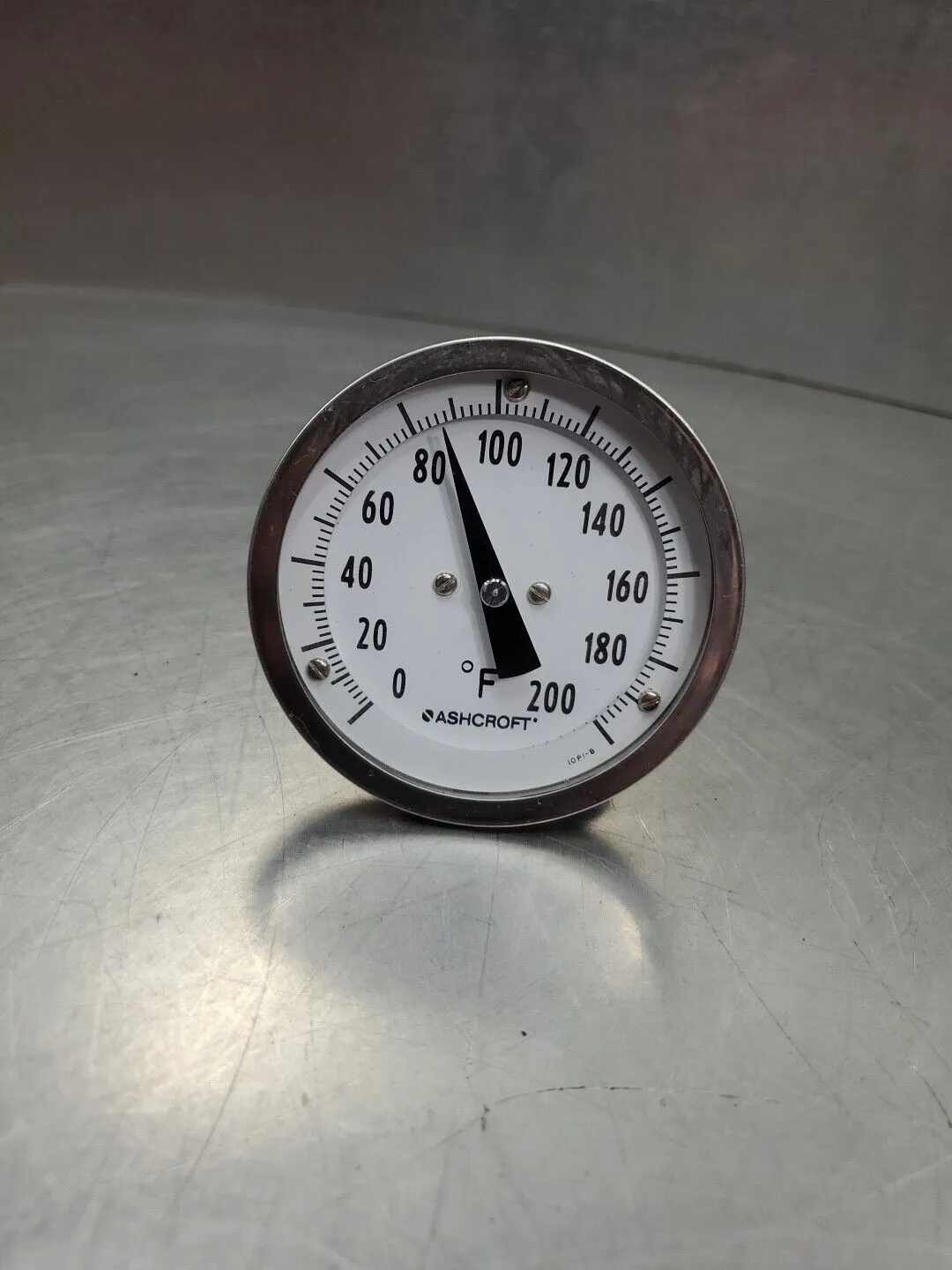 Ashcroft IOPI-B #A/5 0-200 Degree F Temperature Gauge. 6D-11