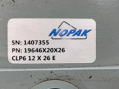 USED NOPAK CLP6 12 X 26 E