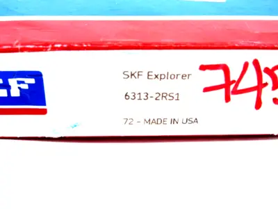 NEW SKF 6313-2RS1 BALL BEARING 63132RS1