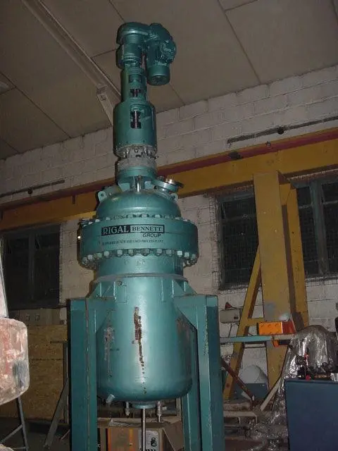 300 L S/S High Pressure Jktd Reactor