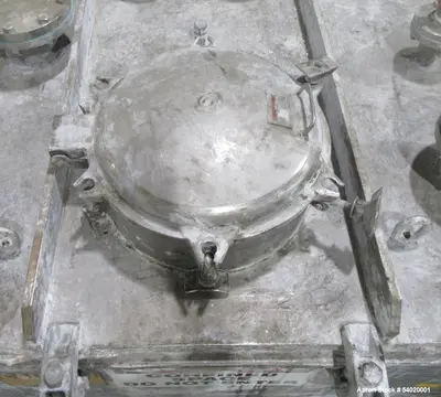 Used Lleal AME-2600 SF-H Double Sigma Extruder Kneader | 350 Gal Working | Vacuu