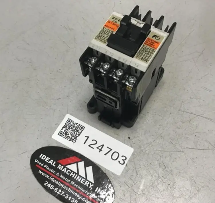 Used FUJI ELECTRIC SC-0 SC13AA PLC Contactors Michigan US | Ideal Machinery #1308796