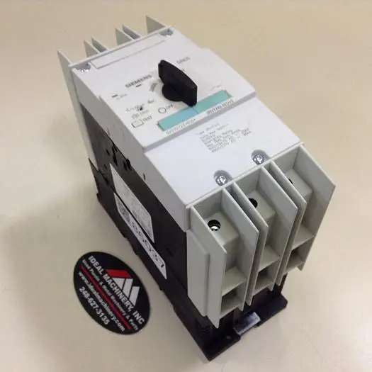 Used SIEMENS 3RV1 742-5ED10 Circuit Breakers Michigan US | Ideal Machinery #599683