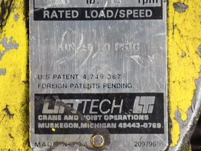 USED BUDGIT / LIFTTECH 11588143