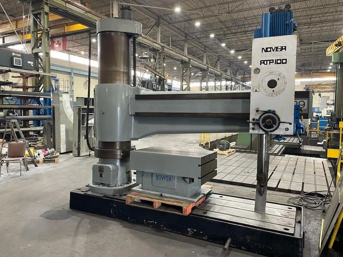 Used NOVISA RTP 100 Radial Drills Ontario CA | Gizmo Machine Tools #716877