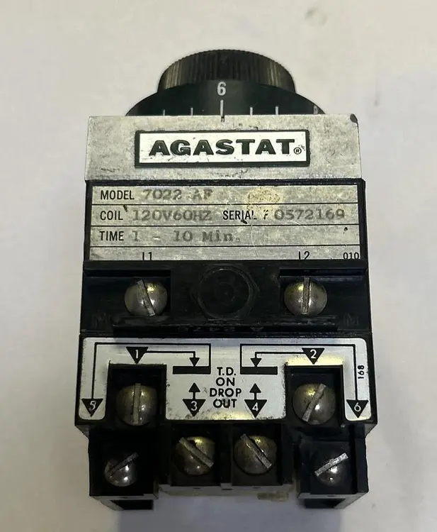Used AGASTAT 7022AF Miscellaneous Equipment (Electrical & Power) | Surplus Asset Holdings #1201719