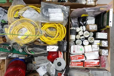 5 PALLETS OF ASSORTED ELECTRICAL
