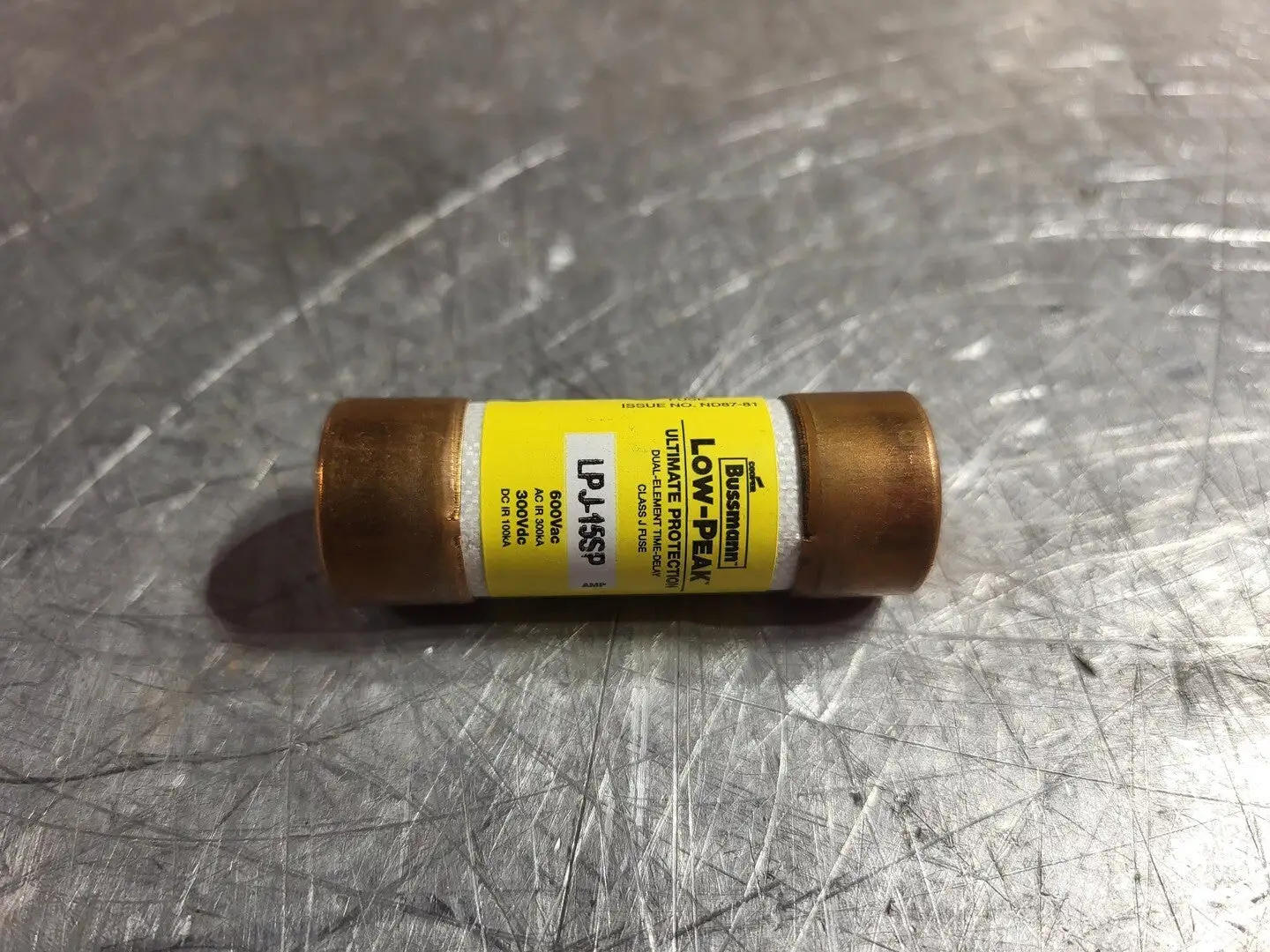USED BUSSMANN LPJ-15SP