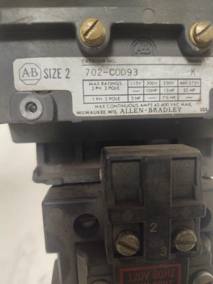 USED Allen-Bradley 702-COD-93