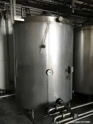 Used ANHYDRO Falling Film Vacuum Evaporator – 6,500 kg/h | MVR x2 | 5 Calendria | CIP