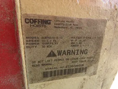 Used N/A _UNKNOWN_ Bridge & Overhead Cranes Indiana US | Arrow Industrial #1366915