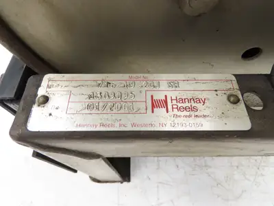 Hannay Reels 716-19-20J SR Retractable Industrial Air Hose Reel 1/2" X 36'