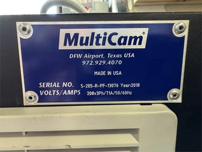 Used 2018 MULTICAM 5000 SERIES CNC Routers Oregon US | MachineryMax #1340319
