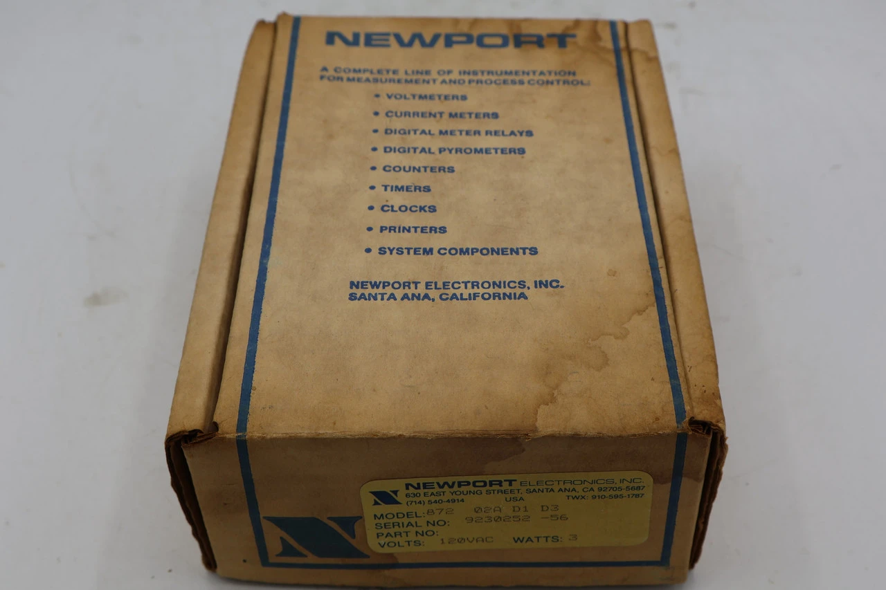 NEW NEWPORT 872-02A-D1-D3