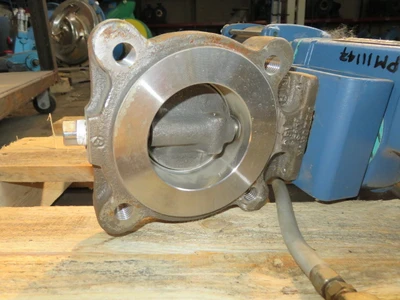 Dezurik 3"-150  Butterfly Valve figure BHP  with Pneumatic Actuator , Unused Condition