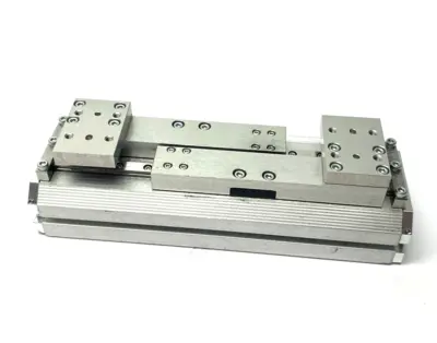 USED CKD THIN LONG-STROKE PARALLEL HAND GRIPPER UNIT, LOW-PROFILE