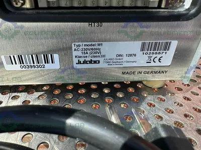 USED JULABO HT30 HIGH TEMPERATURE CIRCULATOR FORTE HT  +70 TO +400 °C W/ VACUUM PUMP