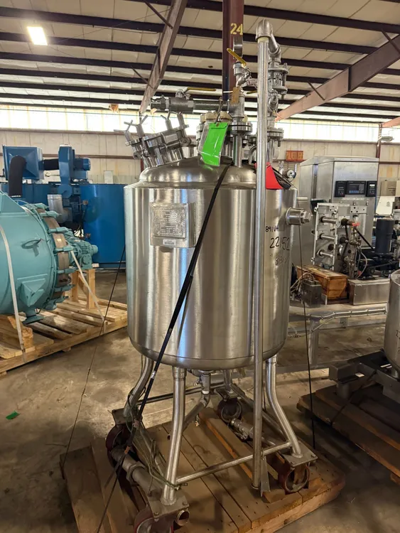 Used LETSCH CORPORATION 50 GALLON Stainless Steel Tanks New Jersey US | Perry Equipment #261463