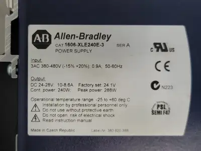 USED ALLEN-BRADLEY 1606-XLE240E-3