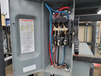 75 kVA Temporary Power Distribution Cart 600V Pri. 208Y/120V Sec.