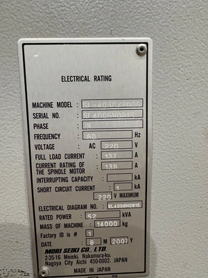 2007 MORI SEIKI SL-403C/2000 CNC TURN CENTER Lathes CNC | Asset Exchange Corporation (21)