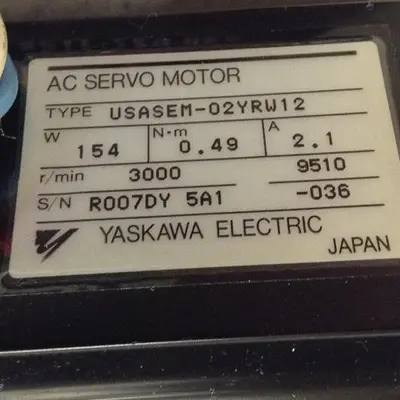USED YASKAWA USASEM-02YRW12