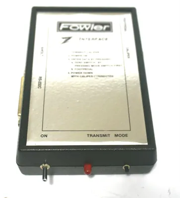 NEW FOWLER RS-232C Z-INTERFACE RS232C