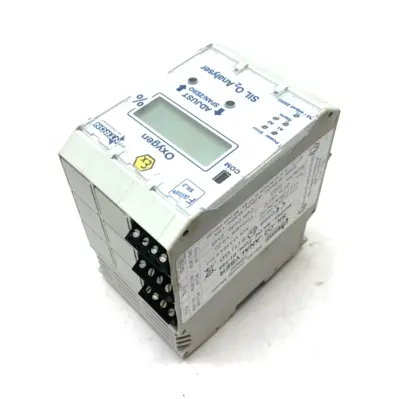 USED NTRON GAS MEASUREMENT SIL-O2-ANALYSER PROCESS GAS ANALYSER UNIT SILO2