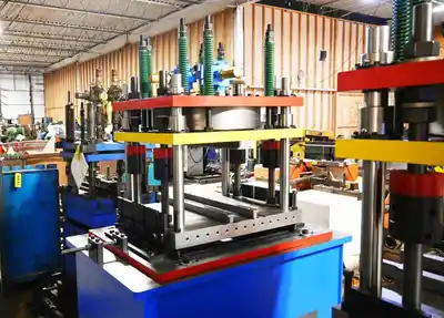 New 30 Ton x 3″ UCG 4-Post Pneumatic Cut-Off Press
