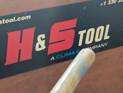 H&S TOOL LARGE FIELD PIPE BEVELING MACHINE: YOBRO #24078