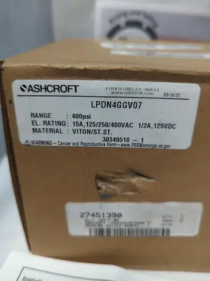New | in-Stock ASHCROFT LPDN4GGV07 Industrial Controls Ohio US | Surplus Asset Holdings #1242993