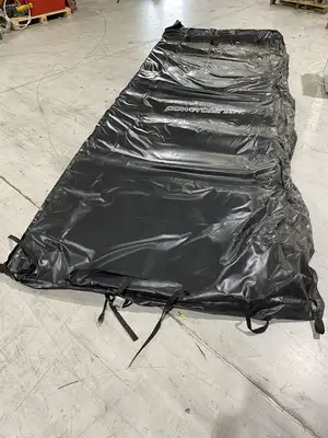 USED POWERBLANKET 550 GALLON IBC TOTE BLANKET LOT OF 2 BLANKETS (1 CONTROLLER)