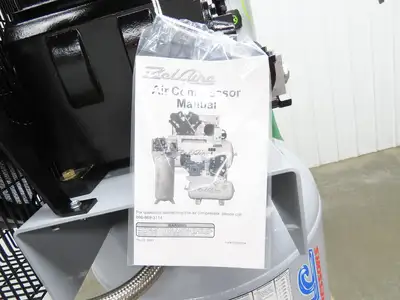 BelAire BA Reciprocating Air Compressor 23CFM 7.5HP 230V 1Ph 80 Gal