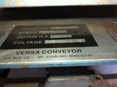 American Lifts Hydraulic Scissors Lift Table 3000lb w/ Versa Roller Conveyor 3PH